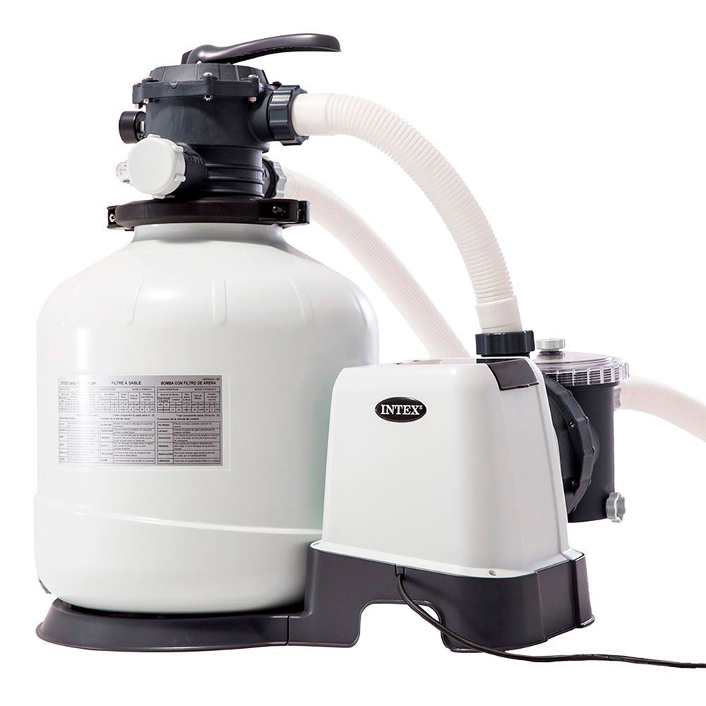 Intex Krystal Clear Sand Filter Pump 12.000l/h Weiß Intex Krystal Clear Sand Filter Pump 12.000l/h Weiß von Intex