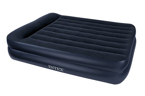 Intex 12-66702 Luftbett Pillow Rest Queen, 230 V, blau von Intex