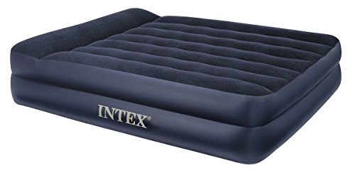 Intex 12-66702 Luftbett Pillow Rest Queen, 230 V, blau von Intex