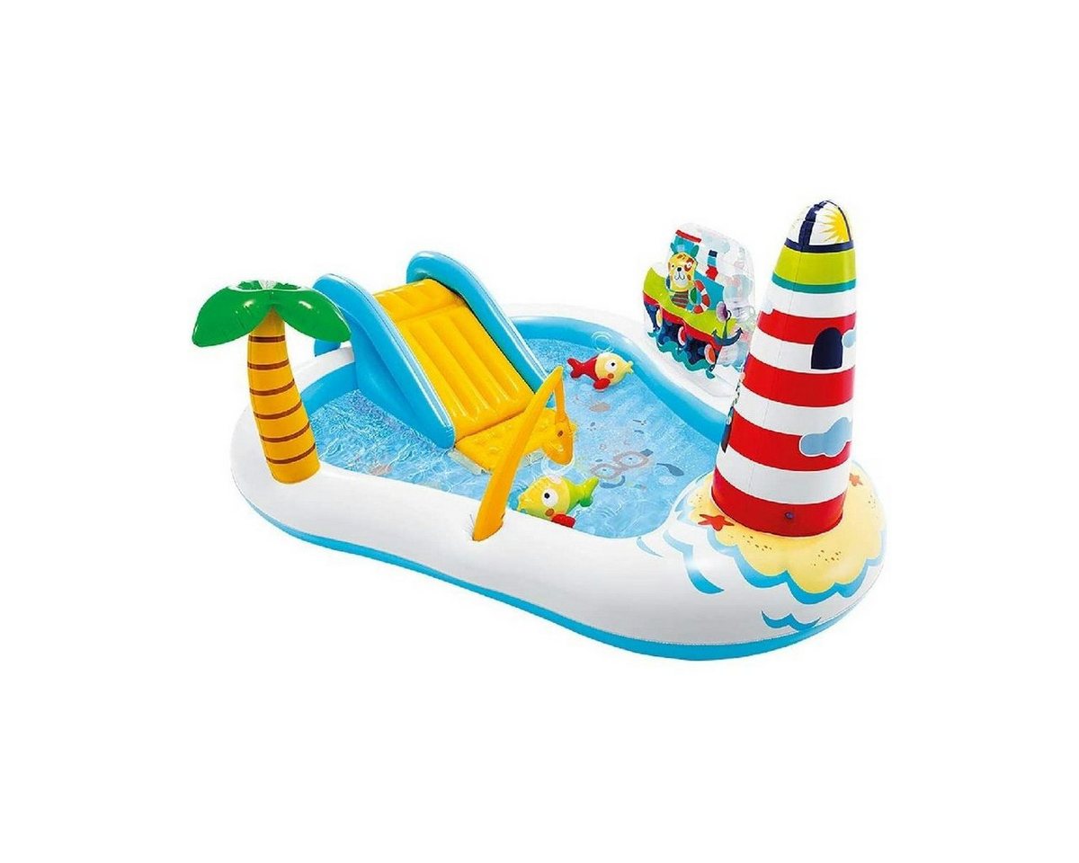 Intex Planschbecken INTEX 57162NP Playcenter "Fishing Fun" Planschbecken (218x188x99) von Intex