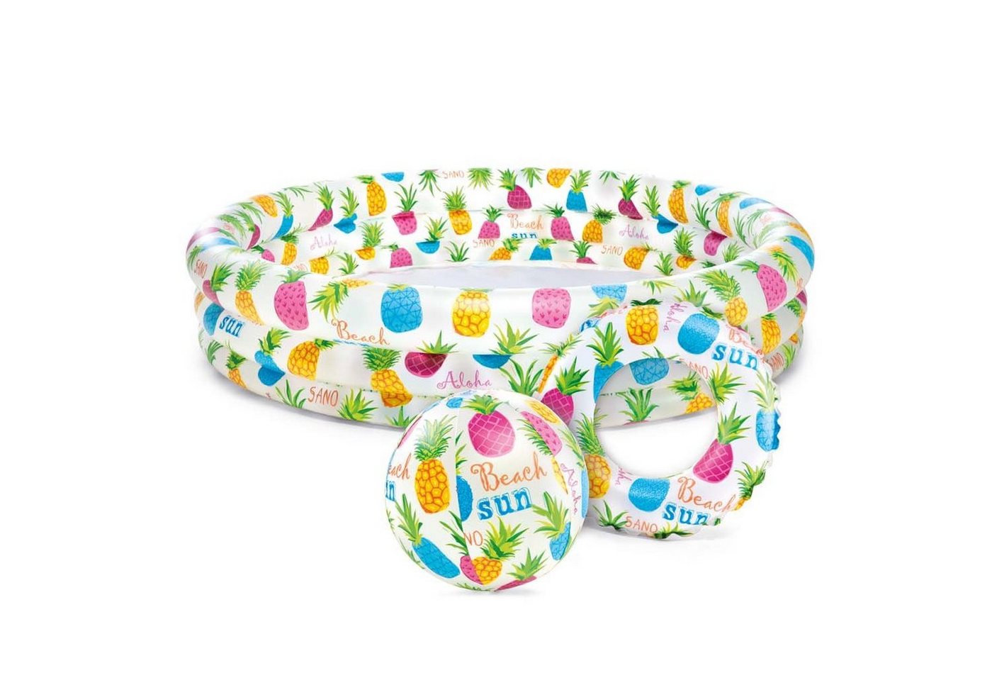 Intex Planschbecken Intex 59469NP - PINEAPPLE SPLASH POOL SET Intex Planschbecken Intex 59469NP - PINEAPPLE SPLASH POOL SET von Intex
