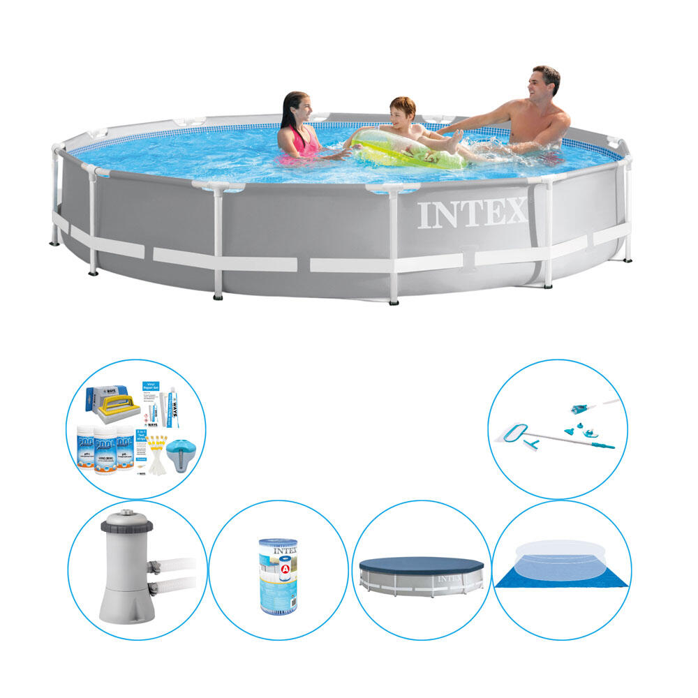 Intex Prism Frame Swimming Pool Super Deal - 366x76 cm von Intex