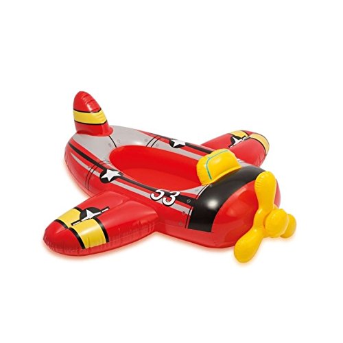 Intex Rot Flugzeug Kinder Aufblasbar Ritt Am Pool Cruiser Strand Schwimmend Spielzeug von Intex