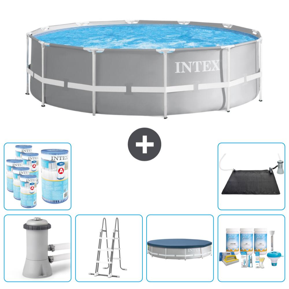 Intex Rundrahmen-Schwimmbecken 366 x 99 cm mit Zubehör - 2671632 von Intex