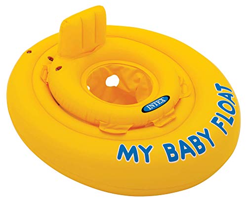 Intex Schwimmhilfe - My Baby Float - Schwimmring mit Sitz - Ø 70 cm - für 6-12 Monate von Intex