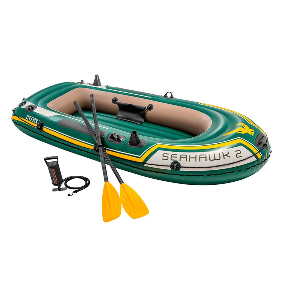 Intex Seahawk 2 Inflatable Boat Grün Intex Seahawk 2 Inflatable Boat Grün von Intex
