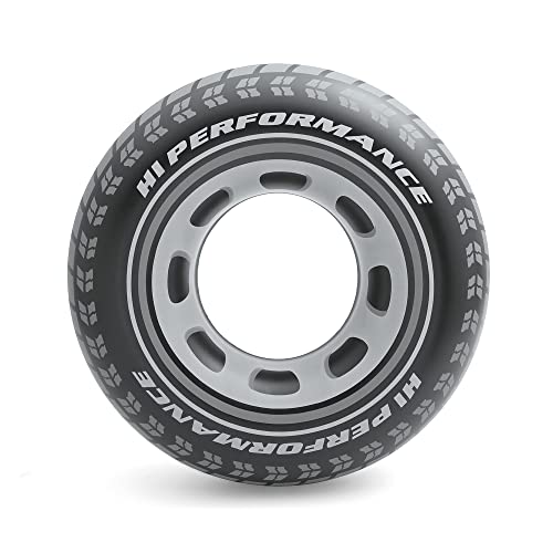 Intex - Swimming Tube Giant car tyre 91cm, Schwarz Intex - Swimming Tube Giant car tyre 91cm, Schwarz von Intex