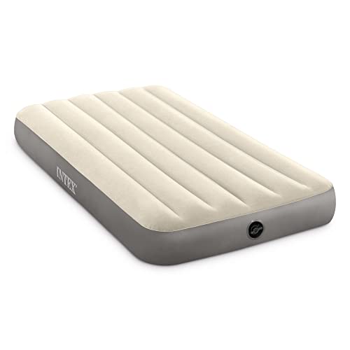 Intex Unisex-Adult Single-High Airbed Luftmatratze, Tan, Twin Intex Unisex-Adult Single-High Airbed Luftmatratze, Tan, Twin von Intex