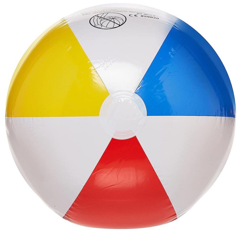 Intex Wasserball Glossy Panel, ca. 33 cm Durchmesser, bunter Strandball Intex Wasserball Glossy Panel, ca. 33 cm Durchmesser, bunter Strandball von Intex