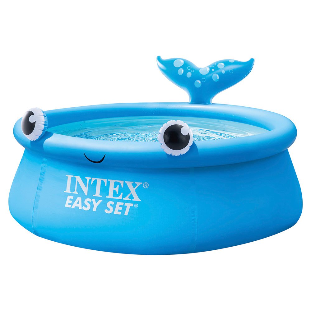Intex Whale Easy Set Ø183x51cm Round Inflatable Pool Blau 880 Liters von Intex