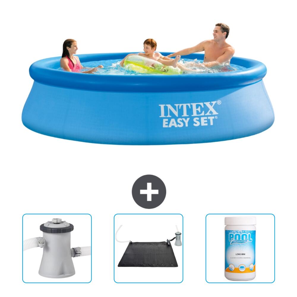 Intex runder aufblasbarer Pool – 305 x 76 cm mit Zubehör - 2812080 von Intex