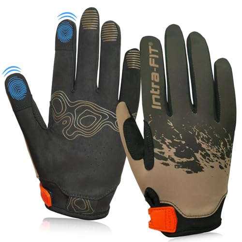 Intra-FIT Fahrradhandschuhe für Herren und Damen, Touchscreen, atmungsaktiv und leicht, Rennradhandschuhe für Outdoor-Sportarten Intra-FIT Fahrradhandschuhe für Herren und Damen, Touchscreen, atmungsaktiv und leicht, Rennradhandschuhe für Outdoor-Sportarten von Intra-FIT