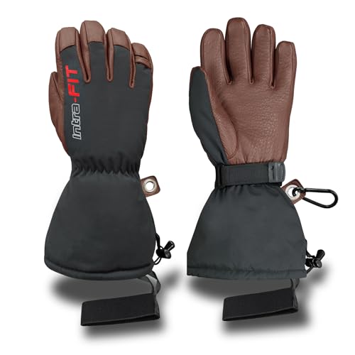 Intra-FIT Winterhandschuhe Skihandschuhe Wasserdicht Warme Winddicht Handschuhe Herren Damen für Skifahren, Snowboarden, Eisklettern, Schneeschaufeln, Camping, Wintersport Intra-FIT Winterhandschuhe Skihandschuhe Wasserdicht Warme Winddicht Handschuhe Herren Damen für Skifahren, Snowboarden, Eisklettern, Schneeschaufeln, Camping, Wintersport von Intra-FIT
