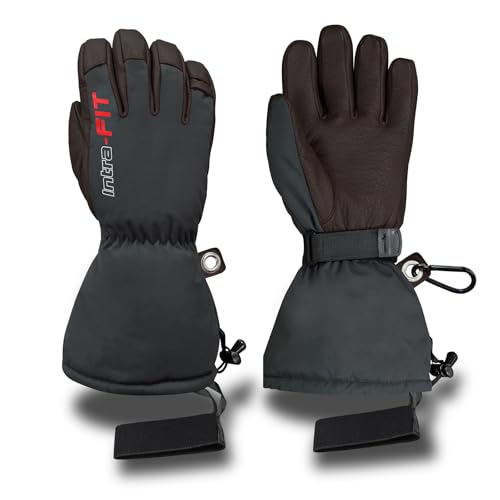 Intra-FIT Winterhandschuhe Skihandschuhe Wasserdicht Warme Winddicht Handschuhe Herren Damen für Skifahren, Snowboarden, Eisklettern, Schneeschaufeln, Camping, Wintersport Intra-FIT Winterhandschuhe Skihandschuhe Wasserdicht Warme Winddicht Handschuhe Herren Damen für Skifahren, Snowboarden, Eisklettern, Schneeschaufeln, Camping, Wintersport von Intra-FIT