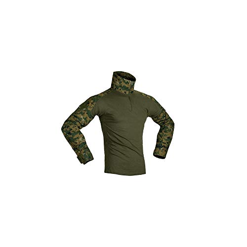 Invader Gear Combat Taktisches Shirt für Softair/Paintball, Herren, Marpat, XL von Invader Gear