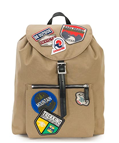 INVICTA ALPINO PATCH HERITAGE Rucksack, Backpack, Daypack, Tasche, Italienisches Design mit Lederdetails;Leicht und Kompakt für Reise und Ausflüge, Damen, Herren & Teenager, blau INVICTA ALPINO PATCH HERITAGE Rucksack, Backpack, Daypack, Tasche, Italienisches Design mit Lederdetails;Leicht und Kompakt für Reise und Ausflüge, Damen, Herren & Teenager, blau von Invicta