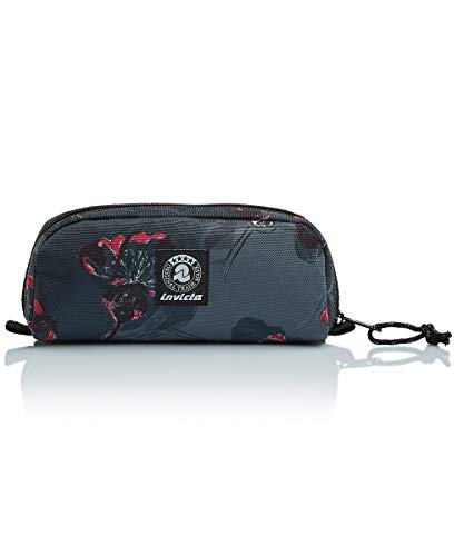 INVICTA Federmäppchen, Mäppchen, Federtasche für Schreibwaren, Mädchen&Jungen, Schule und Gymnasium, Teenager, grau, GIAKO INVICTA Federmäppchen, Mäppchen, Federtasche für Schreibwaren, Mädchen&Jungen, Schule und Gymnasium, Teenager, grau, GIAKO von Invicta