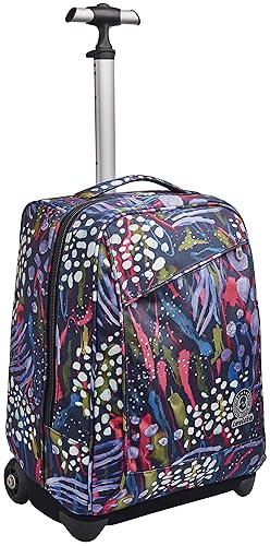 Invicta TROLLEY, 2 in 1, Schulranzen mit Rollen, Rucksack mit Trolleyfunktion für Schule, Reisen, Mädchen&Jungen, mehrfarbig, ABSTRACT JUNGLE Invicta TROLLEY, 2 in 1, Schulranzen mit Rollen, Rucksack mit Trolleyfunktion für Schule, Reisen, Mädchen&Jungen, mehrfarbig, ABSTRACT JUNGLE von Invicta