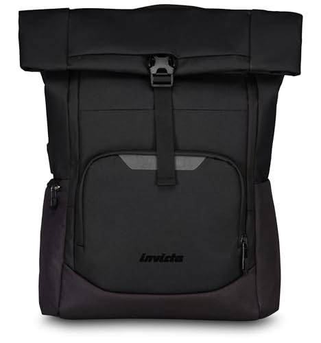 Invicta Act Fold Rucksack Act Fold Unisex - Erwachsene, Schwarz, Taglia unica, Business Invicta Act Fold Rucksack Act Fold Unisex - Erwachsene, Schwarz, Taglia unica, Business von Invicta