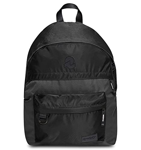 Invicta AMERICAN Rucksack aus nachhaltigem Stoff, Praktisch & Unisex, kompakt, mit Laptopfach bis 13'', Büro, Reise, Arbeit, Studium, Backpack, Daypack, italienisches Design, schwarz Invicta AMERICAN Rucksack aus nachhaltigem Stoff, Praktisch & Unisex, kompakt, mit Laptopfach bis 13'', Büro, Reise, Arbeit, Studium, Backpack, Daypack, italienisches Design, schwarz von Invicta