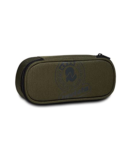 Federmäppchen INVICTA, Mäppchen, Federtasche für Schreibwaren, Mädchen&Jungen, Schule und Gymnasium, Teenager, moosgrün, ROUND PLUS LOGO Federmäppchen INVICTA, Mäppchen, Federtasche für Schreibwaren, Mädchen&Jungen, Schule und Gymnasium, Teenager, moosgrün, ROUND PLUS LOGO von Invicta