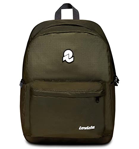 Invicta Carlson Rucksack CARLSON Unisex - Kinder und Jugendliche (1er Pack), grün, 30 x 41,5 x 18, Casual von Invicta