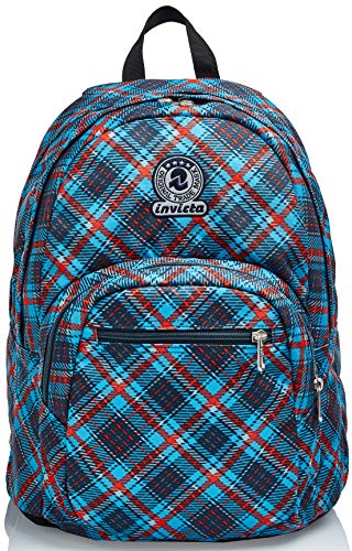 Invicta Invicta tracollina Unisex, Blau Kariert, 31 lt Invicta Invicta tracollina Unisex, Blau Kariert, 31 lt von Invicta