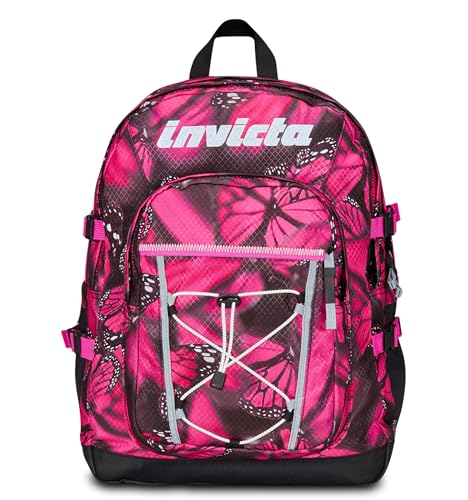 Invicta Jelek Fantasy Schulrucksack, Violett, Doppelfach, super geräumig, mit Tasche für PC oder Tablet, Getränkehalter und Tasche mit Organizer, Reisen, violett, Taglia unica, Rucksack Backpacks Invicta Jelek Fantasy Schulrucksack, Violett, Doppelfach, super geräumig, mit Tasche für PC oder Tablet, Getränkehalter und Tasche mit Organizer, Reisen, violett, Taglia unica, Rucksack Backpacks von Invicta