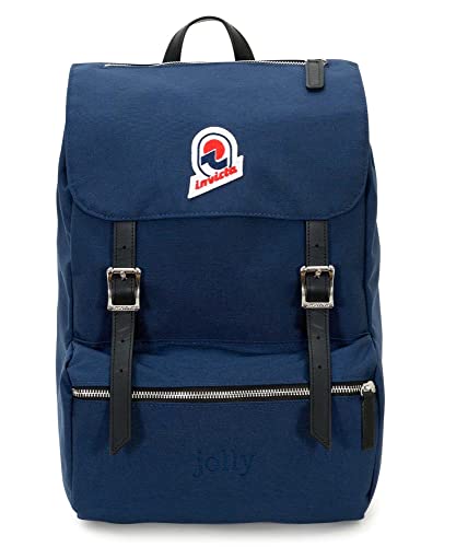 Invicta Rucksack, JOLLY PLAIN HERITAGE Tagesrucksack, Lässiger Daypack, Für Büro, Ausflüge & Pendeln, Für Uni, Sport, Freizeit, Laptopfach, italienisches Design, blau Invicta Rucksack, JOLLY PLAIN HERITAGE Tagesrucksack, Lässiger Daypack, Für Büro, Ausflüge & Pendeln, Für Uni, Sport, Freizeit, Laptopfach, italienisches Design, blau von Invicta