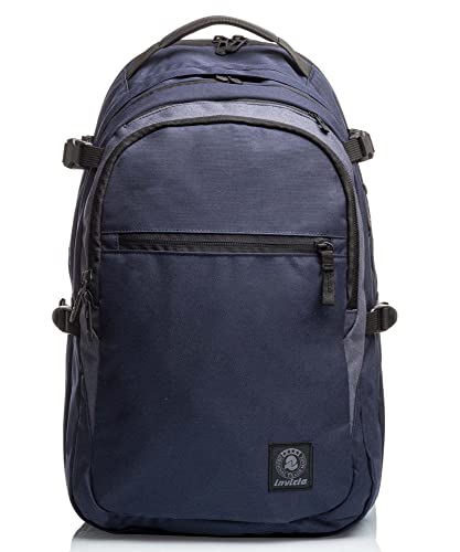 Invicta Rucksack, für Business, Büro, Reisen, Freizeit, umweltfreundliches Material, Computertasche, mehrere Fächer von Invicta