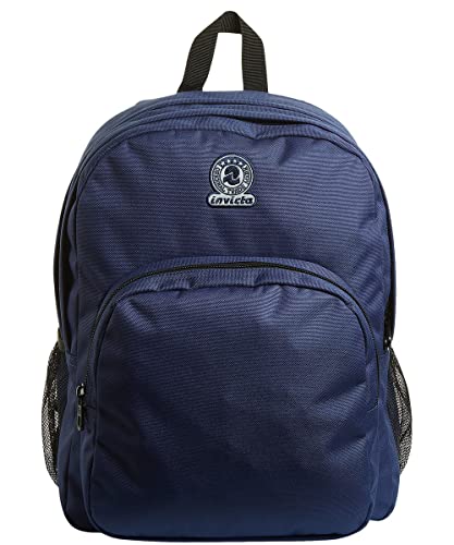 Invicta Rucksack Benin M Doppelfach - 28 l - Eco Material - Blau - Schule und Freizeit, Mood Indigo, Taglia unica, Casual Invicta Rucksack Benin M Doppelfach - 28 l - Eco Material - Blau - Schule und Freizeit, Mood Indigo, Taglia unica, Casual von Invicta