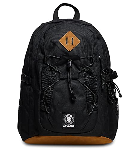 Invicta Rucksack MOAB PRO - Schwarz - PC-Tasche - Studio, Arbeit und Freizeit - für Herren und Damen, Schwarz, Taglia unica, Modern Invicta Rucksack MOAB PRO - Schwarz - PC-Tasche - Studio, Arbeit und Freizeit - für Herren und Damen, Schwarz, Taglia unica, Modern von Invicta
