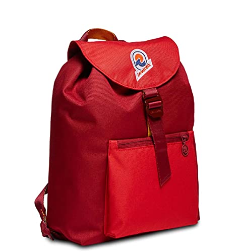 Invicta Rucksack - Mini Alpino ColorBLOCK, Rot - Tasche für Damen Freizeit - Bürorucksack, Reisen, rot, Taglia unica, Modern Invicta Rucksack - Mini Alpino ColorBLOCK, Rot - Tasche für Damen Freizeit - Bürorucksack, Reisen, rot, Taglia unica, Modern von Invicta