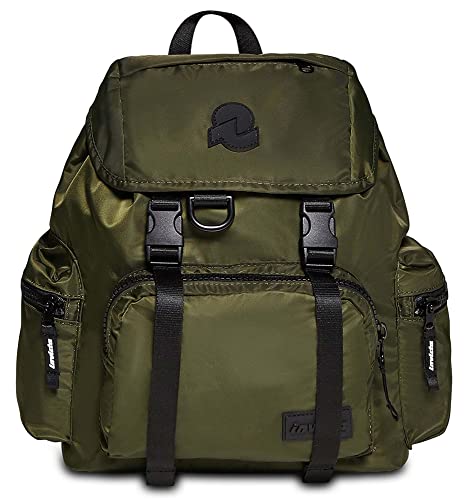 INVICTA Rucksack - URBAN X, Military Green - Tablet-Tasche - Arbeit und Freizeit, Büro - ECO Material Stoff - 16 LT - für Männer und Frauen INVICTA Rucksack - URBAN X, Military Green - Tablet-Tasche - Arbeit und Freizeit, Büro - ECO Material Stoff - 16 LT - für Männer und Frauen von Invicta
