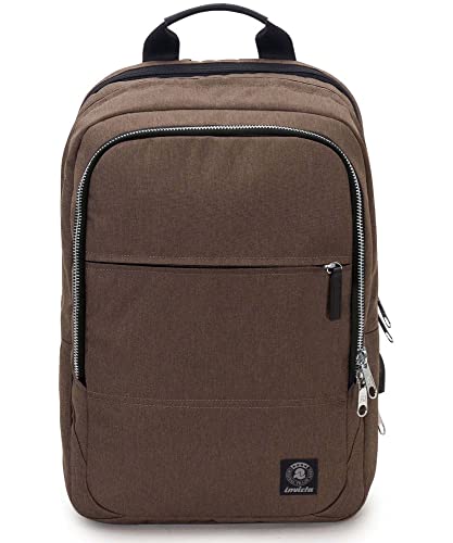 Invicta Biz L Bürorucksack - Braun - Laptopständer bis 15,6 Zoll - USB-Adapter - Arbeit Invicta Biz L Bürorucksack - Braun - Laptopständer bis 15,6 Zoll - USB-Adapter - Arbeit von Invicta