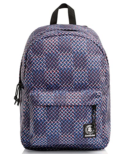 Invicta Schulrucksack CARLSON FANTASY - PC-Tasche, blau, 30 x 41,5 x 18 cm, American von Invicta