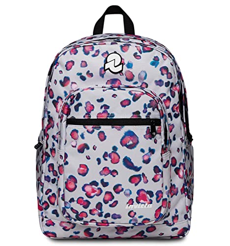 Invicta Schulrucksack JELEK Fantasy, Rosa – Rucksack mit zwei Fächern – PC-Tasche, Trinkflaschentasche, Organizer im Inneren – Schulrucksack für Jungen, Freizeitrucksack – Eco Material, Light Nature, Invicta Schulrucksack JELEK Fantasy, Rosa – Rucksack mit zwei Fächern – PC-Tasche, Trinkflaschentasche, Organizer im Inneren – Schulrucksack für Jungen, Freizeitrucksack – Eco Material, Light Nature, von Invicta