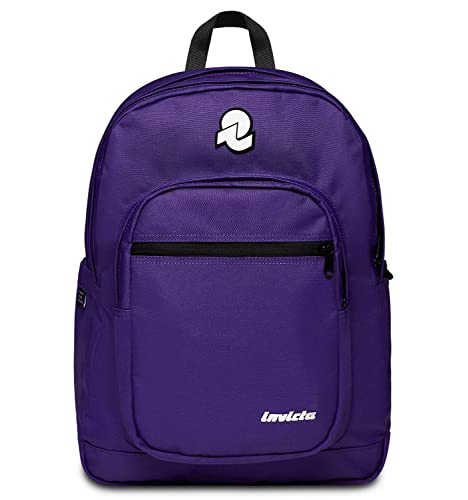 Invicta Schulrucksack JELEK Fantasy, Violett – Rucksack mit zwei Fächern – PC-Tasche, Trinkflaschentasche, Organizer – Schulrucksack für Jungen, Freizeitrucksack – Eco Material, violett, 32 x 43 x 25 Invicta Schulrucksack JELEK Fantasy, Violett – Rucksack mit zwei Fächern – PC-Tasche, Trinkflaschentasche, Organizer – Schulrucksack für Jungen, Freizeitrucksack – Eco Material, violett, 32 x 43 x 25 von Invicta