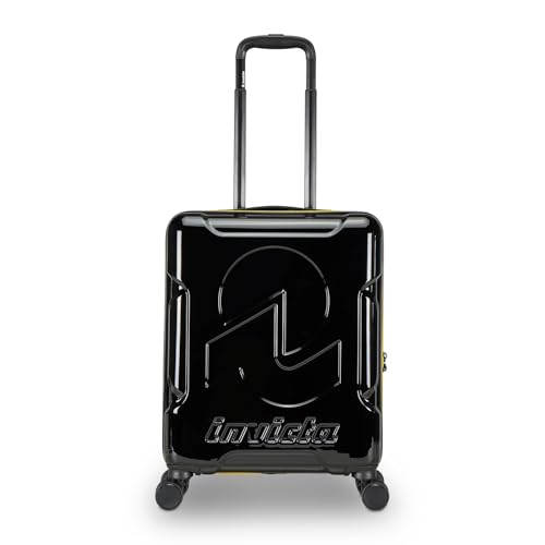 Invicta Trolley Travel – Handgepäck – Schwarz – 33 Liter – Hartschale für die Kabine mit 4 drehbaren Rädern, Schwarz, Taglia Unica, Modern Invicta Trolley Travel – Handgepäck – Schwarz – 33 Liter – Hartschale für die Kabine mit 4 drehbaren Rädern, Schwarz, Taglia Unica, Modern von Invicta