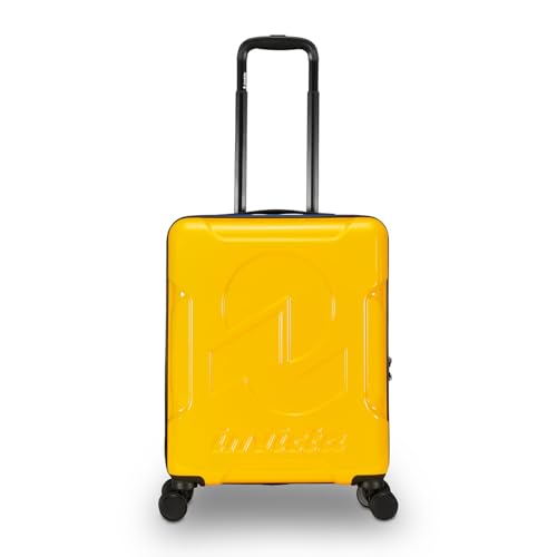 Invicta Trolley Travel – Handgepäck – Gelb – 33 Liter – Hartschale für die Kabine mit 4 drehbaren Rädern, gelb, Modern von Invicta