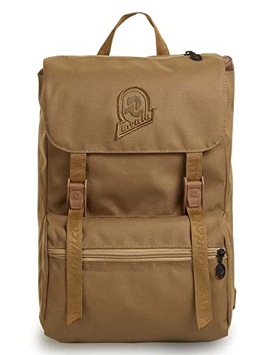 Invicta Rucksack, JOLLY SOLID S Tagesrucksack, Lässiger Daypack, Unisex, Für Büro, Ausflüge & Pendeln, Für Uni, Sport, Freizeit, italienisches Design, beige von Invicta