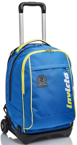 Invicta TROLLEY, Rucksack mit Trolleyfunktion, 3 in 1, Schulranzen mit Rollen, Abnehmbarer Rucksack, ab 1. Klasse, für Schule, Gymnasium, Reisen&Freizeit, Mädchen&Jungen, blau, NEW TECH KUPANG Invicta TROLLEY, Rucksack mit Trolleyfunktion, 3 in 1, Schulranzen mit Rollen, Abnehmbarer Rucksack, ab 1. Klasse, für Schule, Gymnasium, Reisen&Freizeit, Mädchen&Jungen, blau, NEW TECH KUPANG von Invicta