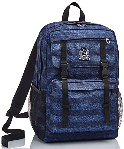 Zaino Duffy Invicta , Stripes, Blu, Doppio Scomparto, Scuola & Tempo Libero Zaino Duffy Invicta , Stripes, Blu, Doppio Scomparto, Scuola & Tempo Libero von Invicta