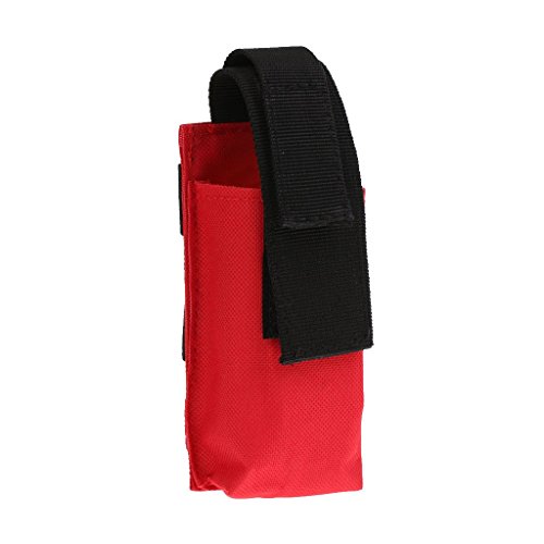 Inzopo Tourniquet-Tasche für den Außenbereich, mit Scherenschlitz, Rot von Inzopo