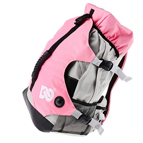 Rucksack für Eis/Inline/Rollschuhe – große Skating-Taschen zum Tragen von Schlittschuhen, Rollschuhen, Inlineskates, Sportausrüstung für Erwachsene und Kinder, Rosa Rucksack für Eis/Inline/Rollschuhe – große Skating-Taschen zum Tragen von Schlittschuhen, Rollschuhen, Inlineskates, Sportausrüstung für Erwachsene und Kinder, Rosa von Inzopo