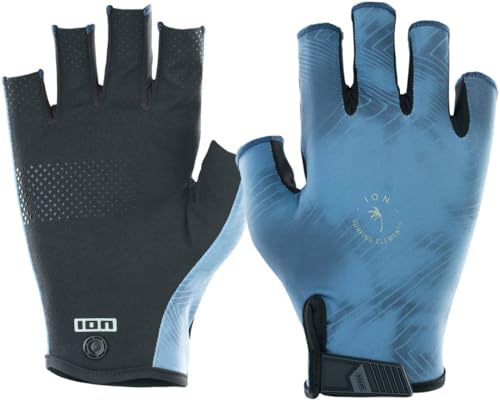 Ion Amara Half Finger Handschuh 2023 Cascade Blue, L von Ion