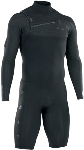 Ion Seek CORE 3/2 LS Chest Zip Shorty 2024 Black, XL von Ion