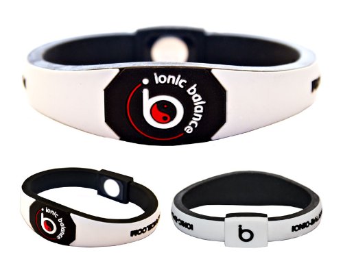 Ionic-Balance Power Band, Weiß, Größe XS, 16 cm von Ionic-Balance