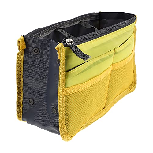 1Stk Handtaschenfutter Kulturbeutel für Herren Abs Badezimmer Tasche innen Kosmetiktasche Portable aufbewahrungssack kreative Kupplungseinlage Mehrzweck-Tascheneinlage Nylon Yellow Ipetboom von Ipetboom