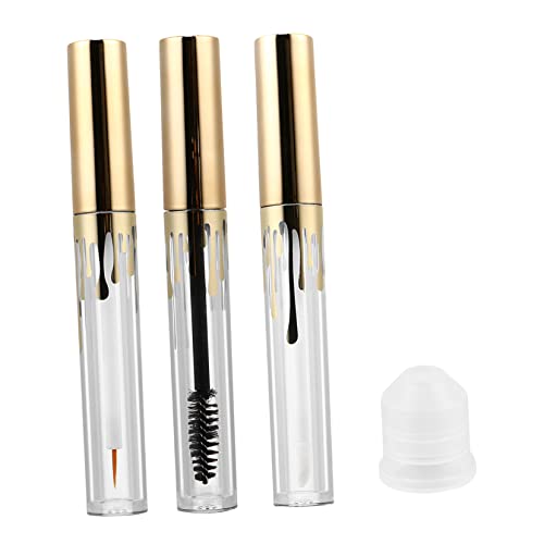 Ipetboom 3er Set Klare Kosmetikbehälter Leere Mascara Tuben Eyeliner Und Lipgloss Flaschen Je 4ml Für DIY Lipgloss Wimperntusche Und Augen Make up von Ipetboom